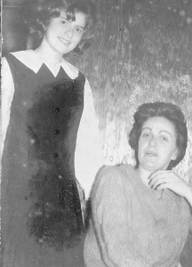 Jeanne and Mama in 1964